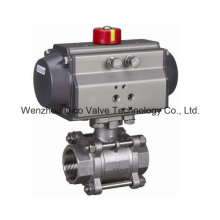 Pneumatic Thread End Dn50/2" 3 Pieces Ball Valve